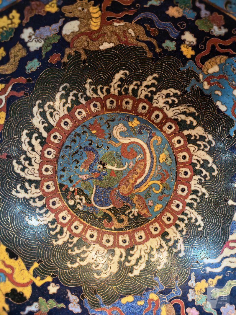 明 景泰蓝龙纹碗 - 图13